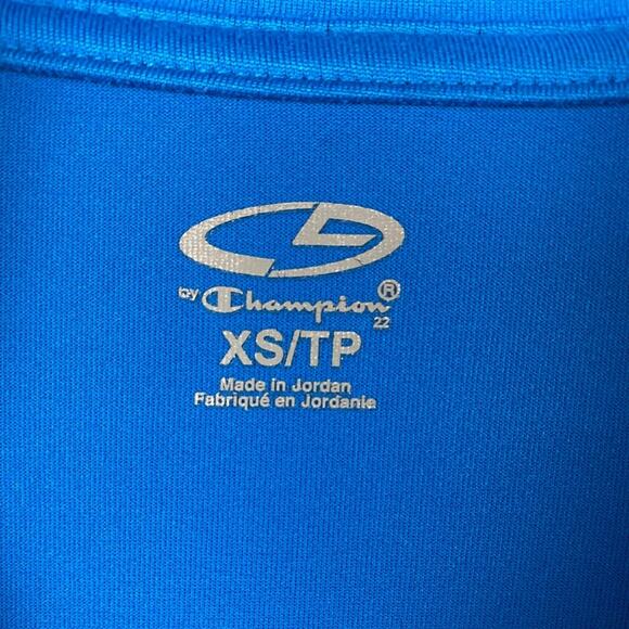 Women's CHAMPION Blue Full-Zip Athletic Jacket Pockets Size XS - Picture 6 of 9